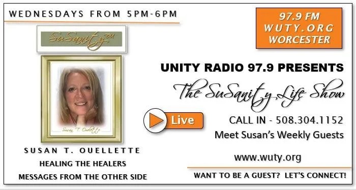 The SuSanity Life Show on Unity Radio 97.9, Wednesdays 5 to 6 pm
